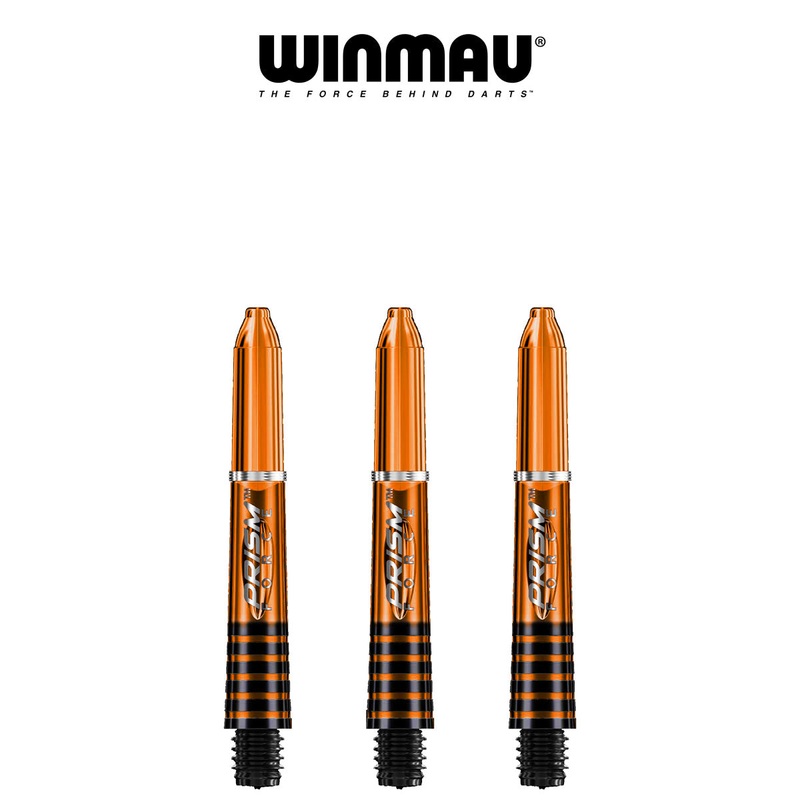 WINMAU Prism Force – Ring Lock Dart Shafts – SHORT ORANGE