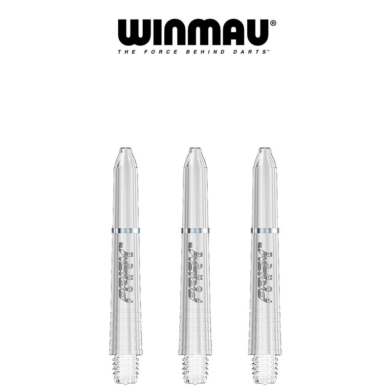 WINMAU Prism Force – Ring Lock Dart Shafts – SHORT WHITE