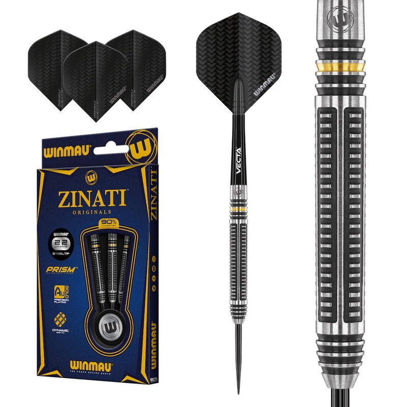 Winmau Zinati Darts – 90% Tungsten – 22g