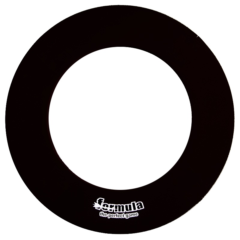 Formula 4 Piece Lightweight Dartboard Surround Black