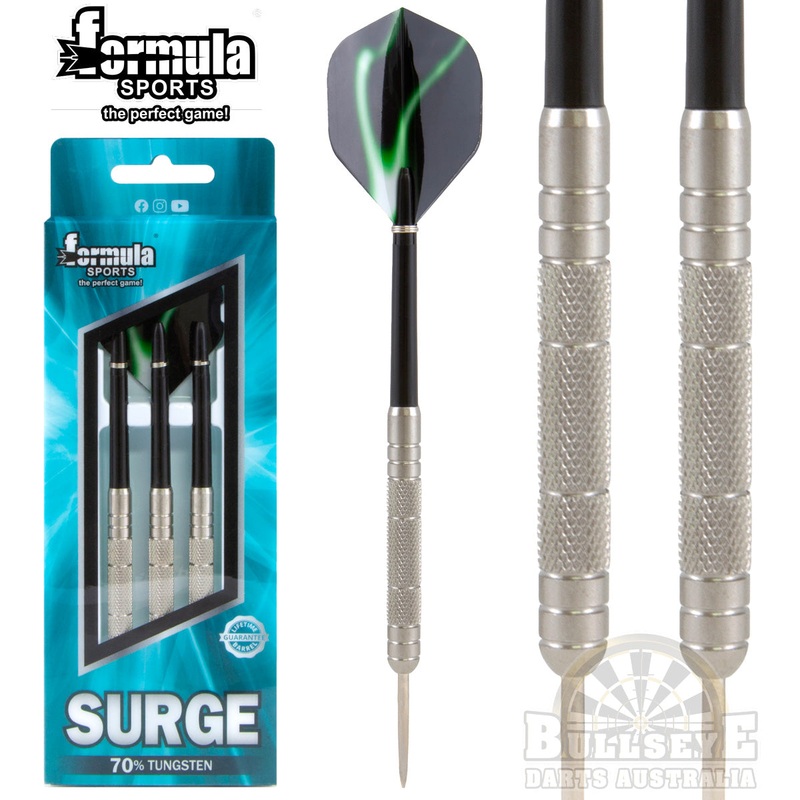 FORMULA Surge Knurled Grip Darts – 70% Tungsten – 22g