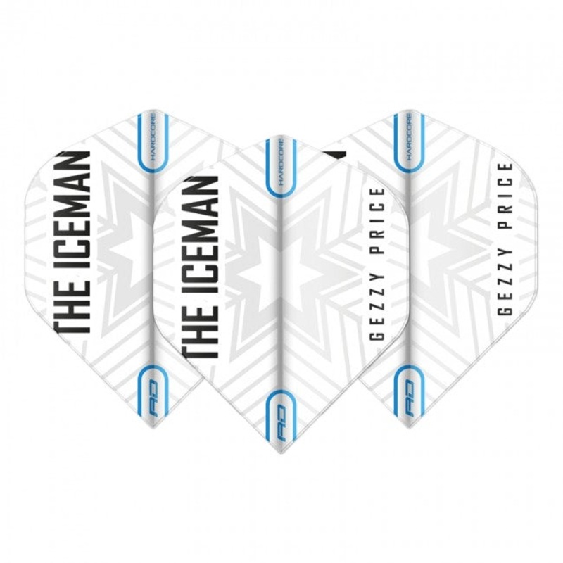 Red Dragon Gerwyn Price Iceman Flights – Snowflake White