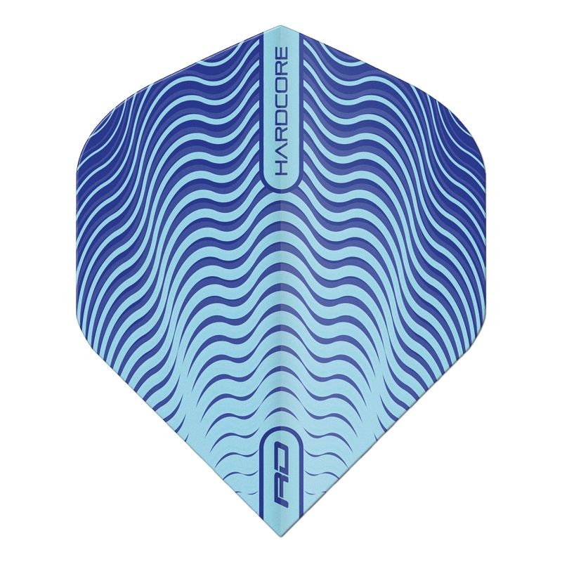 RED DRAGON – Hardcore Radical Blue Wave Shimmer Dart Flights