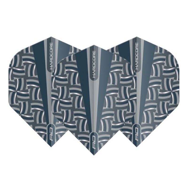 RED DRAGON Hardcore Radical Grey Rope Flights