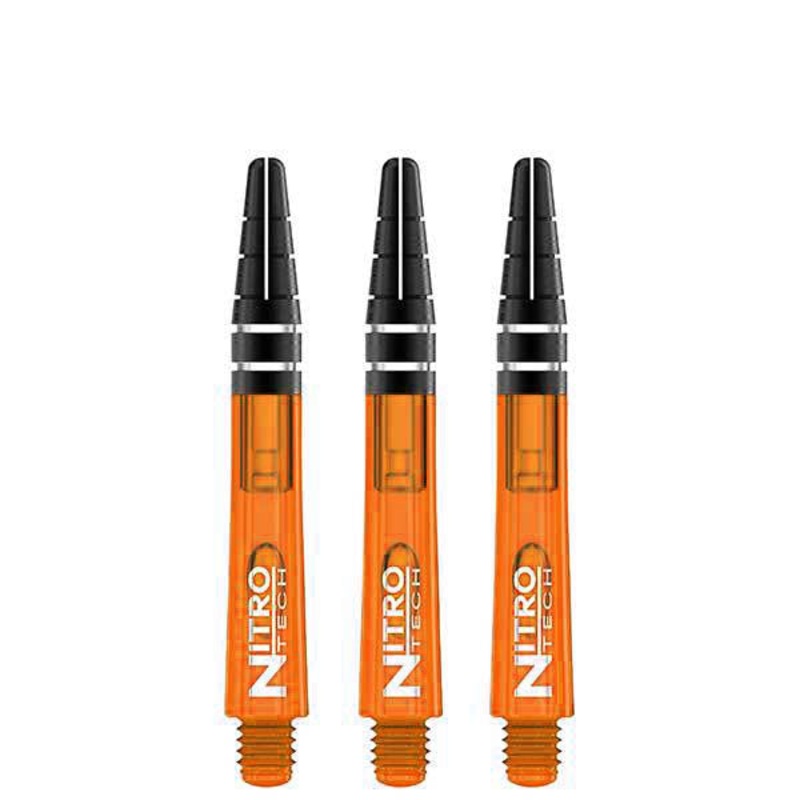 RED DRAGON – Nitrotech Composite Dart Shafts – 36mm Short Orange
