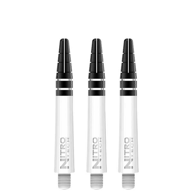 RED DRAGON – Nitrotech Composite Dart Shafts – 36mm Short White