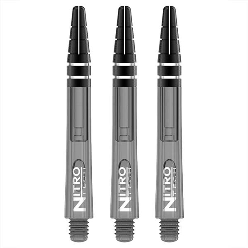 RED DRAGON – Nitrotech Composite Dart Shafts – 42mm Medium Grey