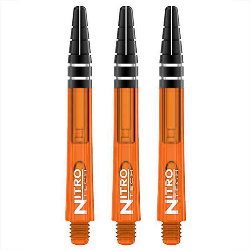 RED DRAGON – Nitrotech Composite Dart Shafts – 42mm Medium Orange