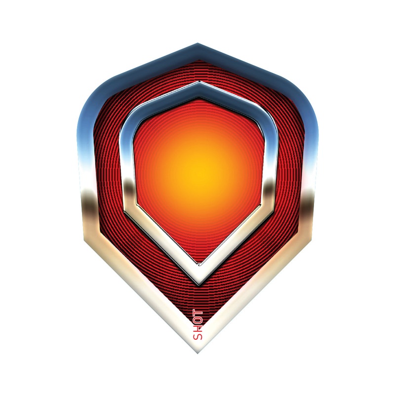 SHOT – Americana Chrome Dart Flight Set – Small Standard