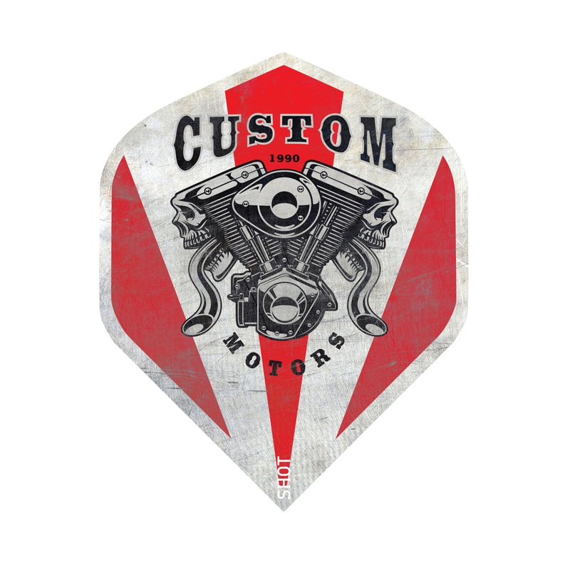 SHOT – Americana Souped Dart Flight Set – Small Standard