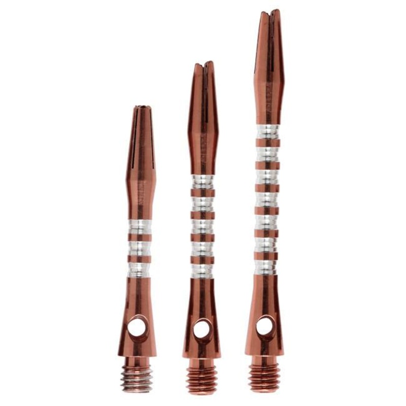 SHOT Darts Aluminium Anodised Pyramid Shaft – Copper