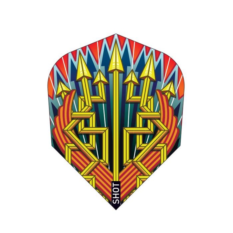 SHOT Roman Empire Legion Dart Flights  – 100 Micron Standard Small