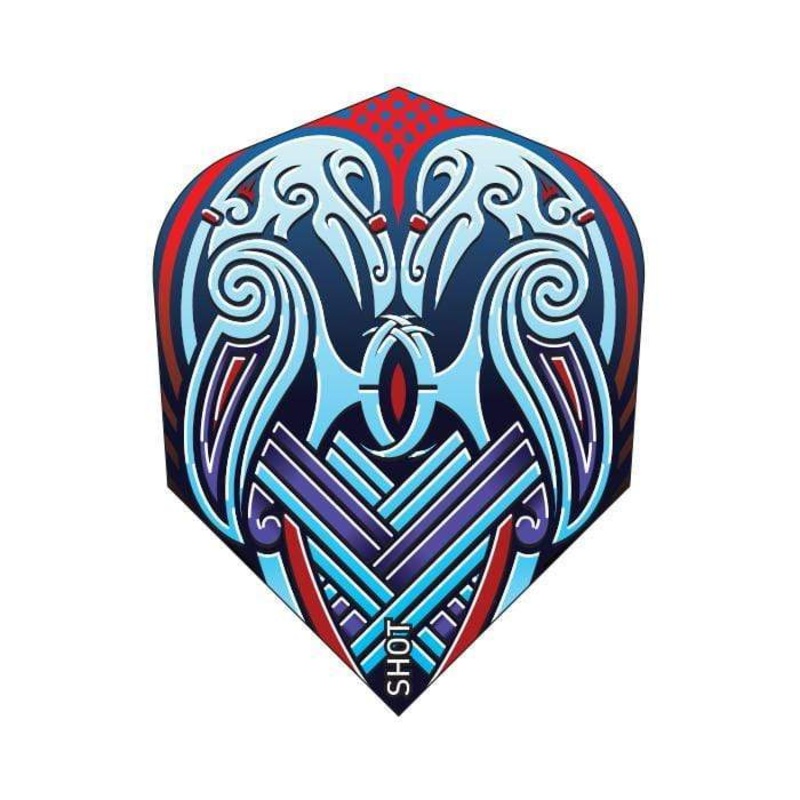 SHOT – Viking Raven Dart Flight – Small Standard – BLUE