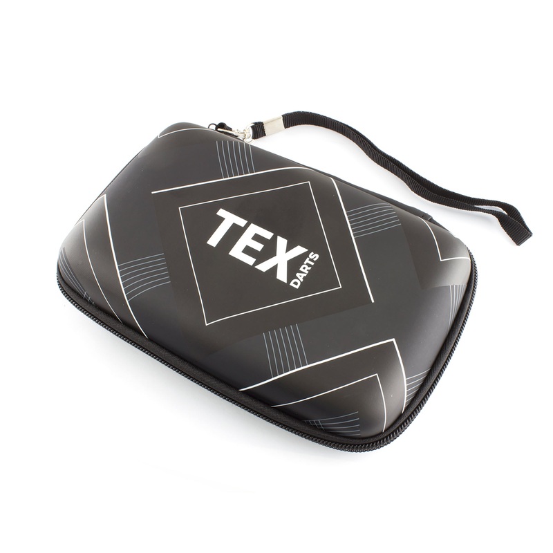 TEX – Pro Dart Case – Holds 6 Darts and Accessories – BLACK