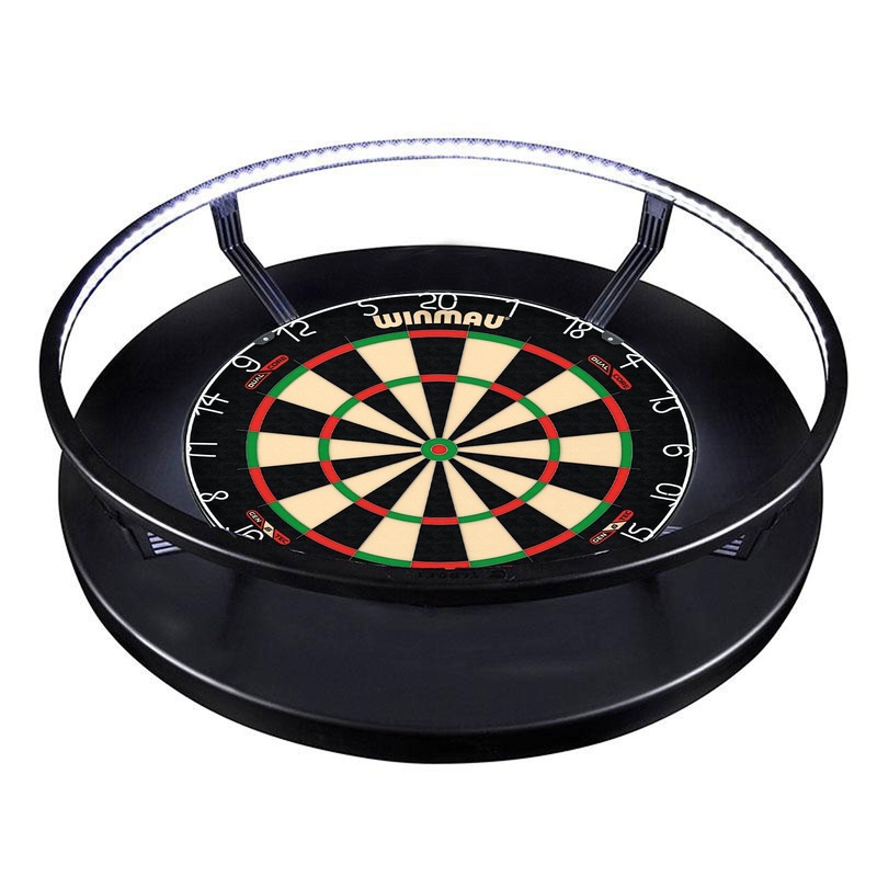WINMAU Blade 6 DUAL CORE Dartboard + Polymer Surround + Target Lighting Deal