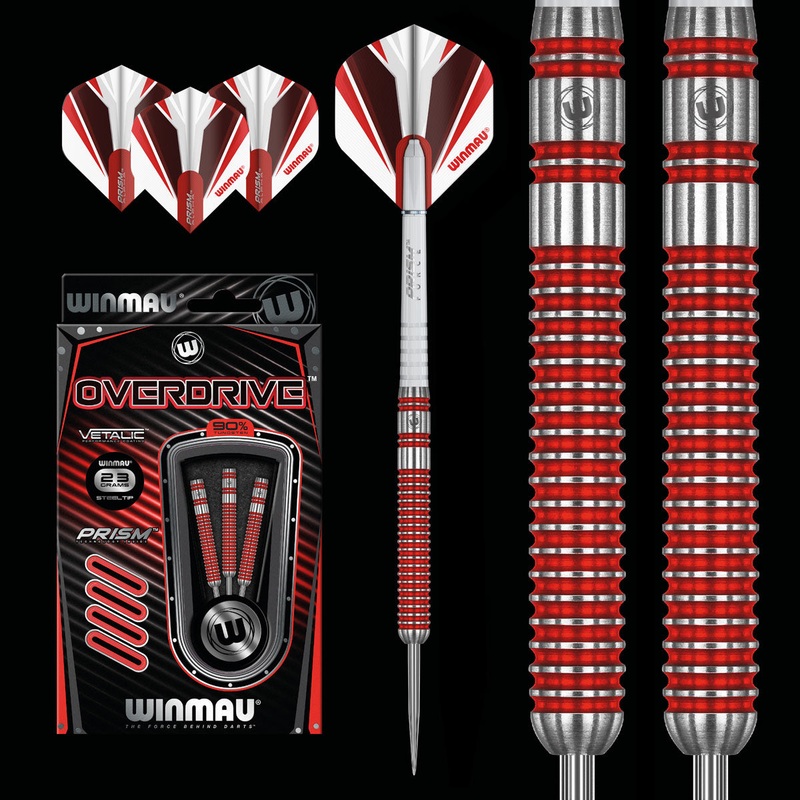 WINMAU Overdrive Darts 90% Tungsten – 22g