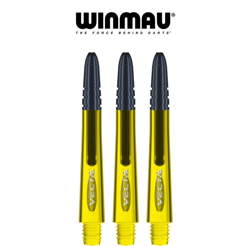 WINMAU – Vecta Composite Dart Shafts – Medium Yellow