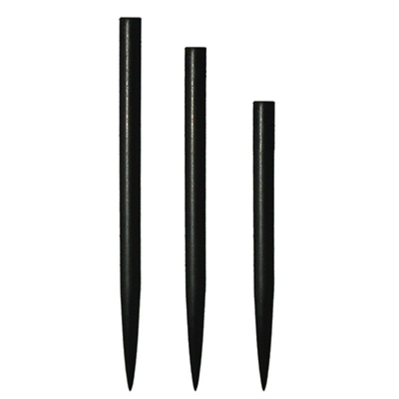 Hardened Black Steel Dart Points 32, 34, 35, 36, 38, 40, 50, 60mm