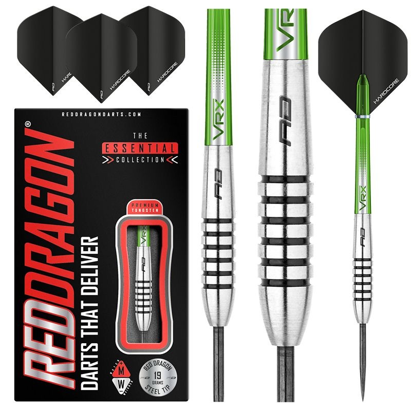 RED DRAGON – Featherlite 9 Darts – 85% Tungsten –  19g