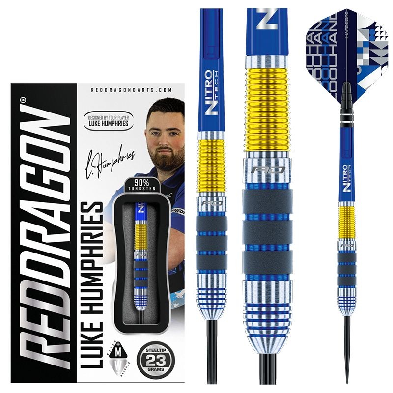 RED DRAGON – Luke Humphries Darts – 90% Tungsten – 23g