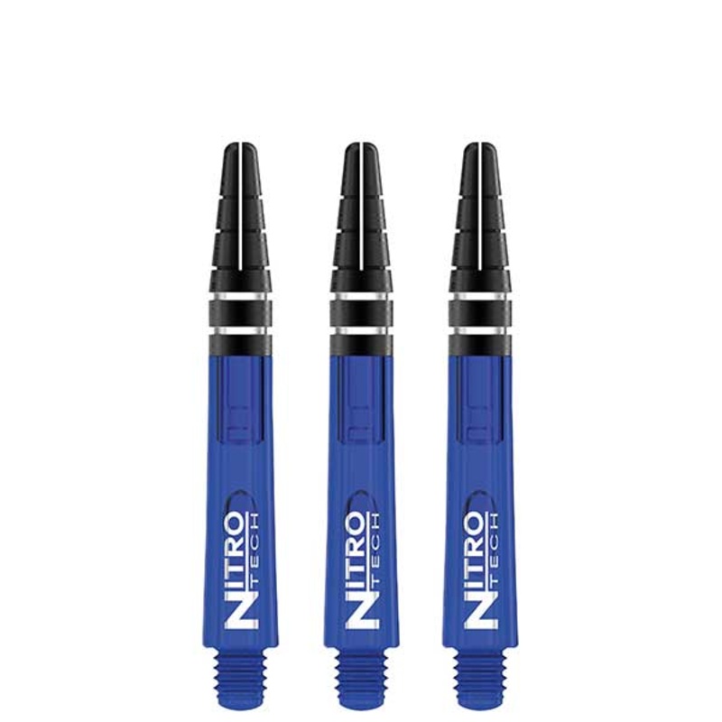 RED DRAGON – Nitrotech Composite Dart Shafts – 36mm Short Blue