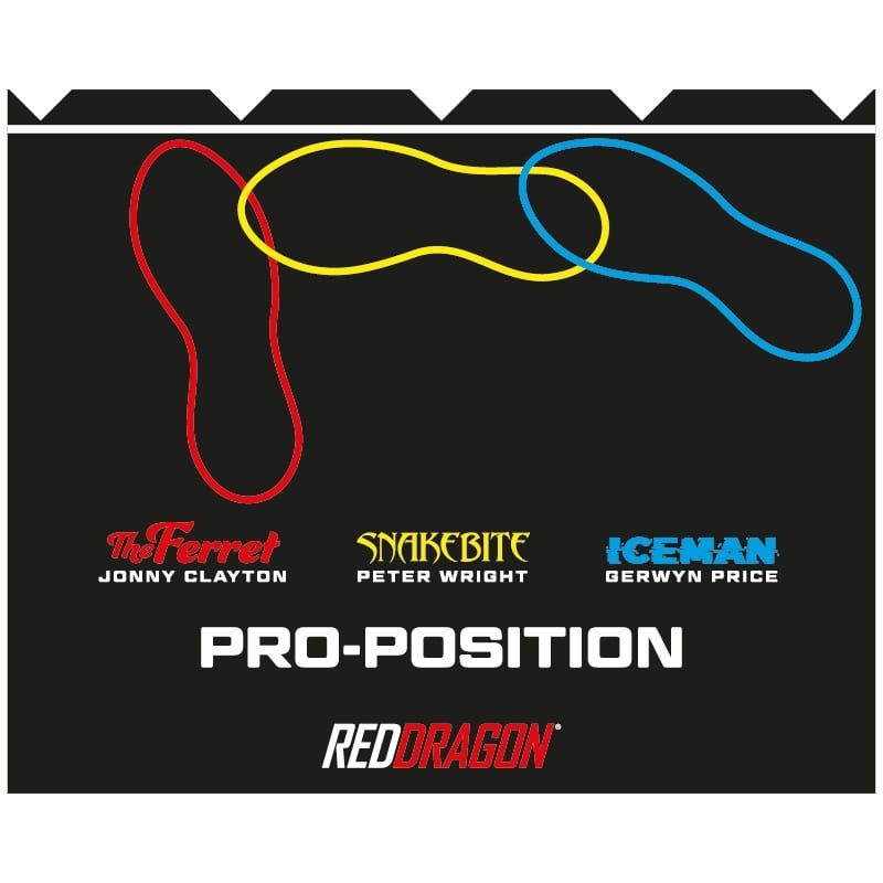RED DRAGON – Pro-Position Dart Mat