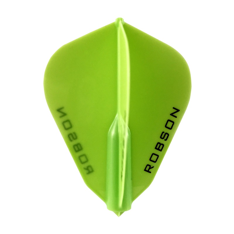 ROBSON – Plus Dart Flights F Shape – GREEN