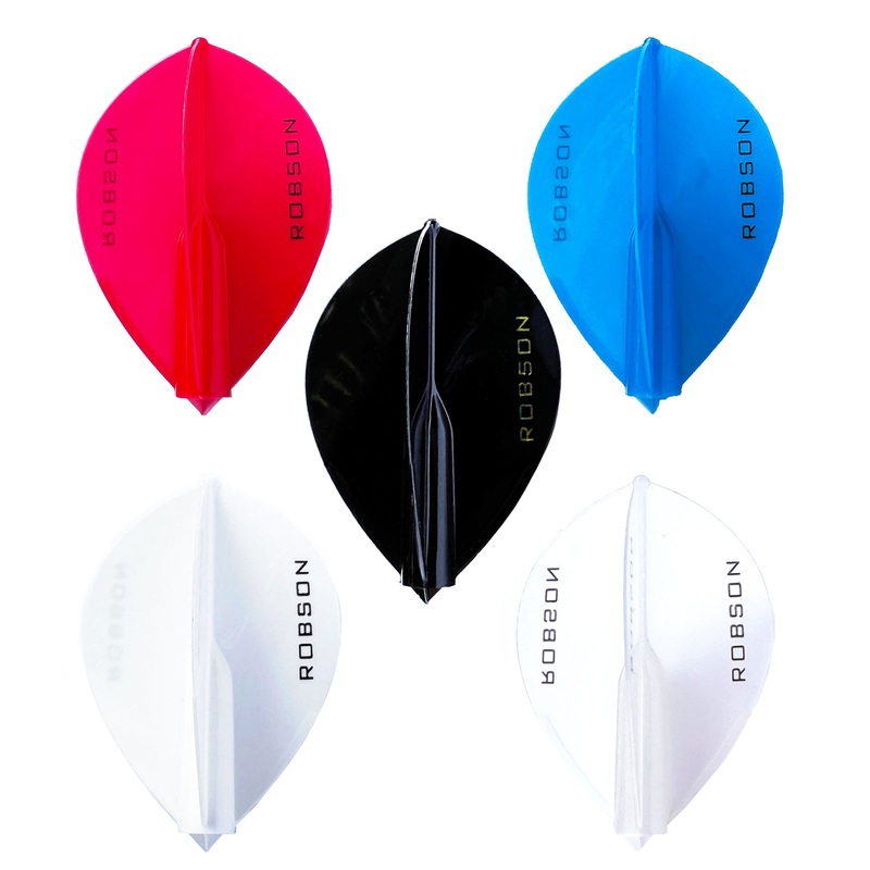 ROBSON – Plus Dart Flights – Universal Fit – PEAR SHAPE