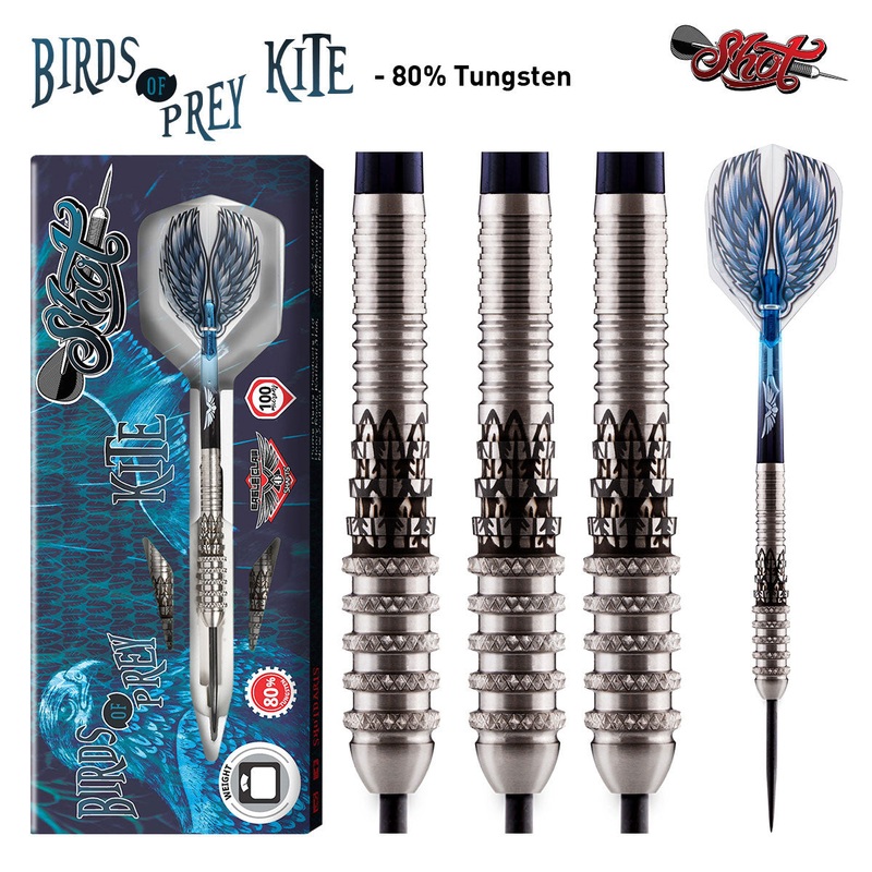 SHOT Birds Of Prey Kite Darts – 80% Tungsten – 23g