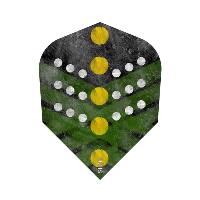SHOT – Devon Petersen Courage Dart Flights  – 100M – Small Standard