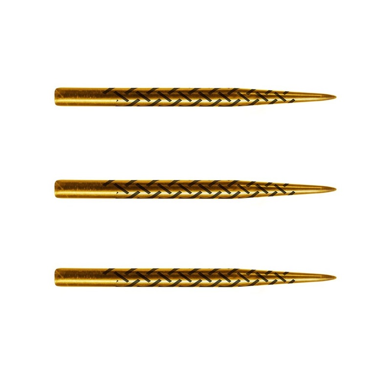 SHOT Kapene Gold Titanium Steel Tip Points – 35/38/45mm