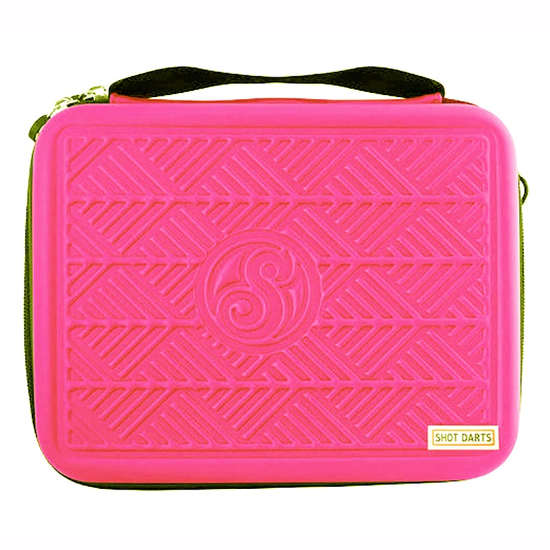 SHOT – MEGA Tactical Dart Case – Holds 4 Dart Sets – PINK