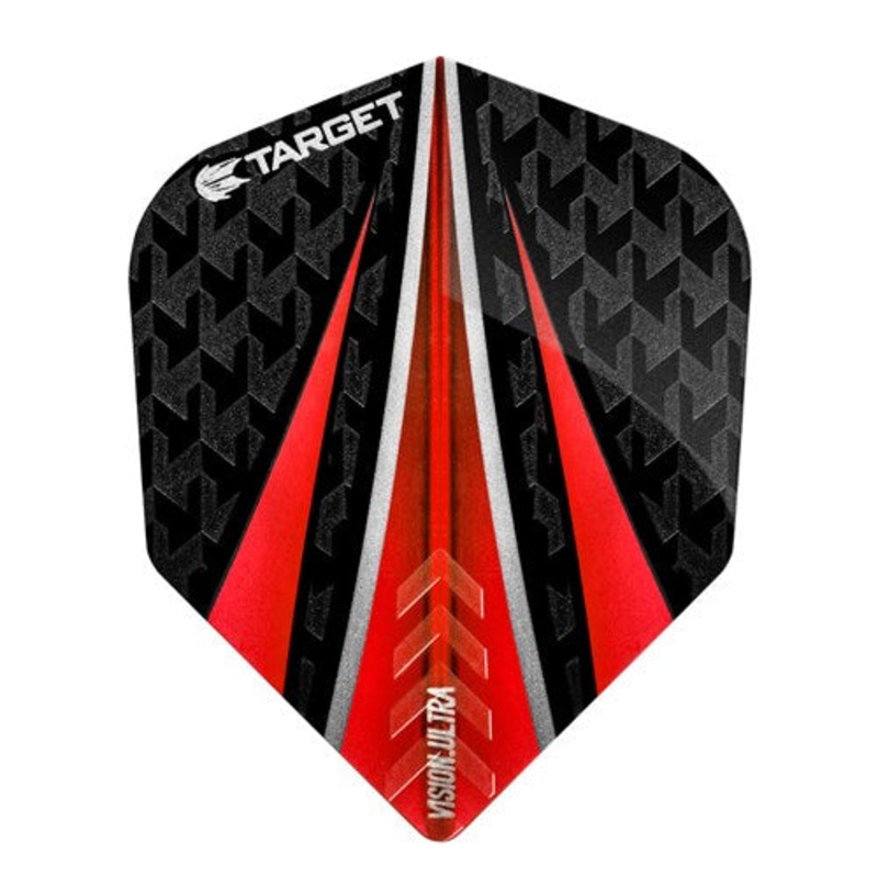 TARGET –  Vision Ultra Red Three Fin NO6 Flights – 100 Micron