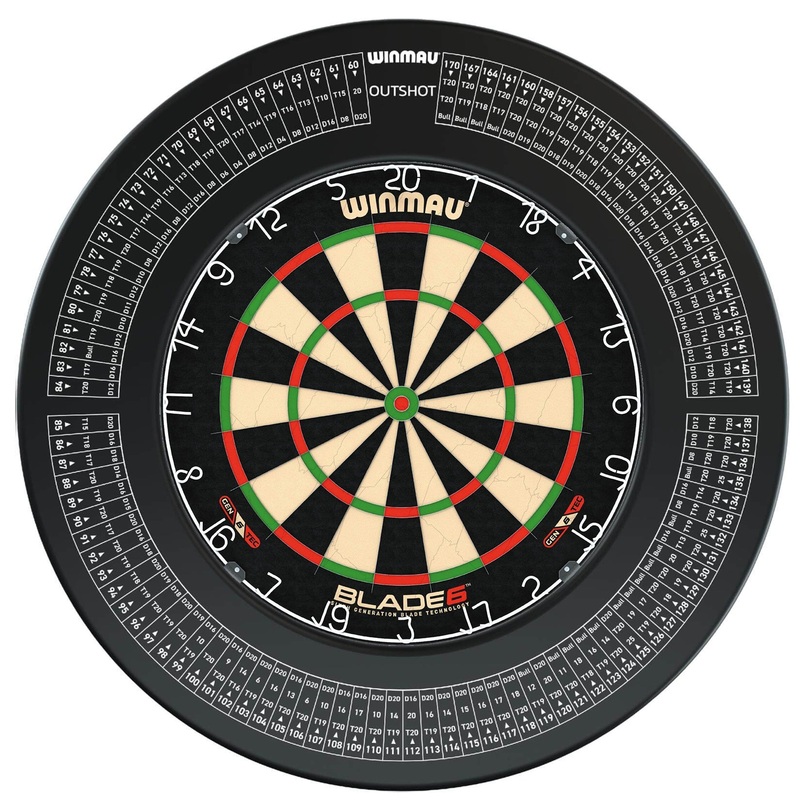 WINMAU – BLADE 6 Dartboard & OUTSHOT Surround DEAL