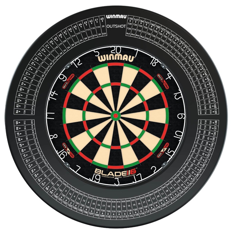 WINMAU – Blade 6 DUAL CORE Dartboard & OUTSHOT Surround DEAL