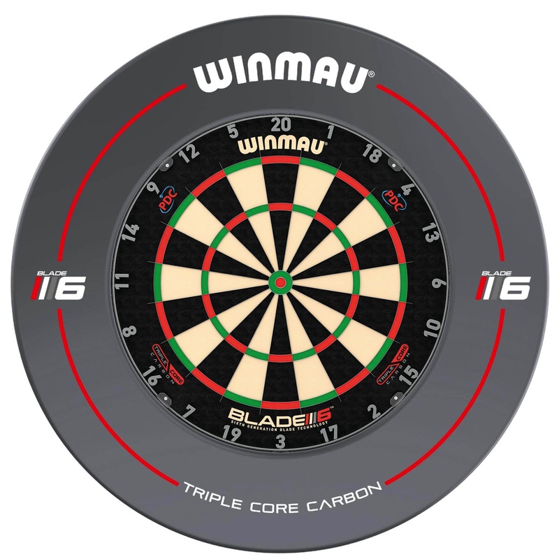 WINMAU – Blade 6 TRIPLE CORE Dartboard & BLADE 6 Surround DEAL