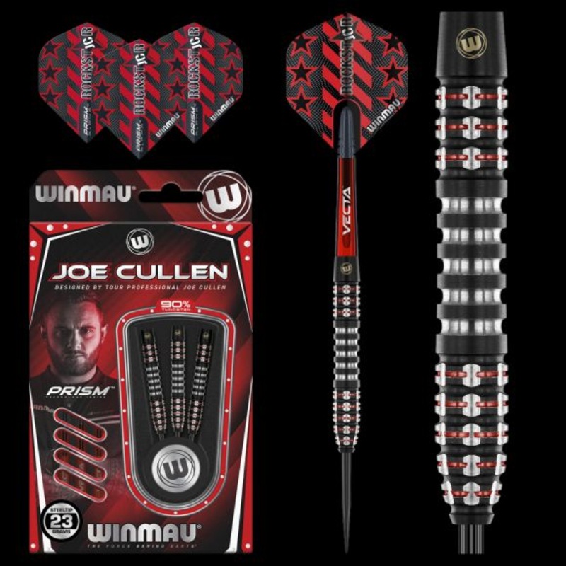 WINMAU – Joe Cullen Ignition – 90% Tungsten Darts – 23g