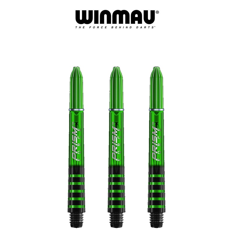 WINMAU Prism Force – Ring Lock Dart Shafts – INT GREEN