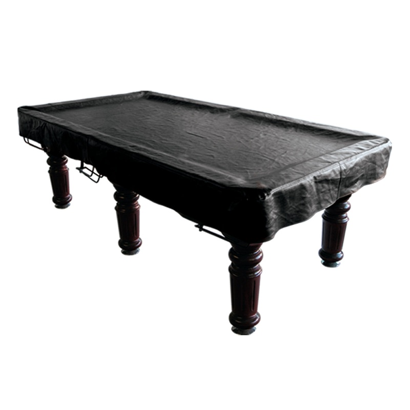 7′ COIN OP Heavy Duty Pool Table Cover – SHORT DROP – BLACK