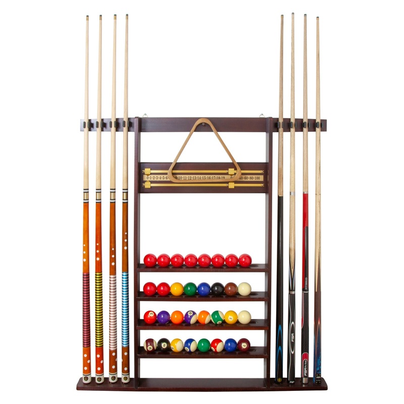 Combi Cue Rack – WALNUT