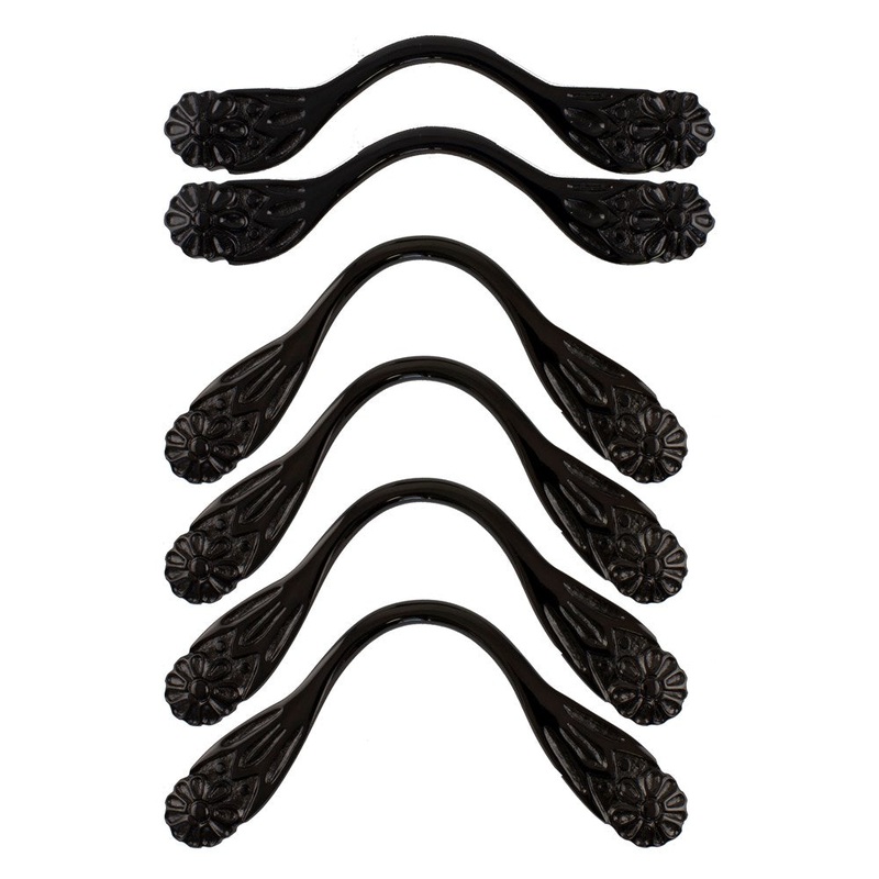 Flower Style Pool Table Pocket Brackets – BLACK