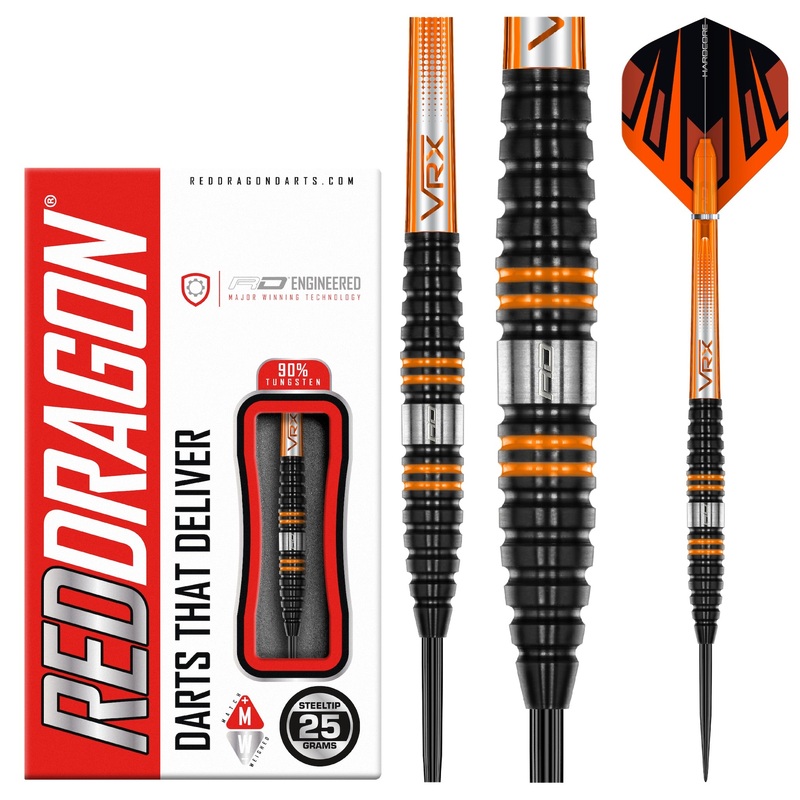 RED DRAGON – Amberjack Pro Torpedo Darts – 90% Tungsten – 25g