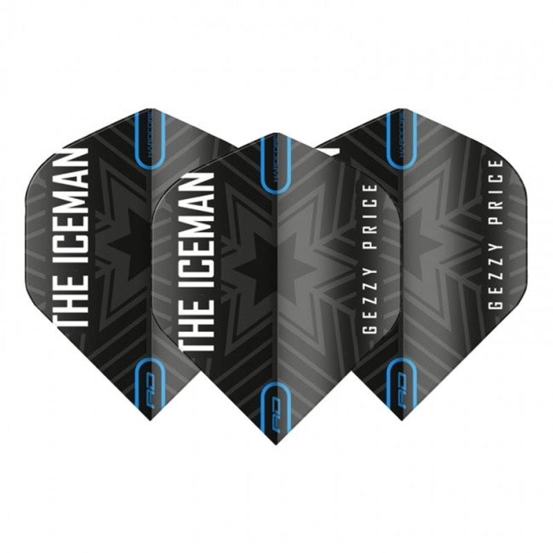 Red Dragon Gerwyn Price Iceman Flights – Snowflake Black