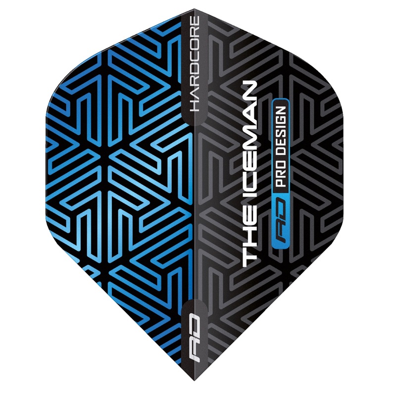 RED DRAGON – Hardcore Premium Metallic Gerwyn Price Blue & Black Flights
