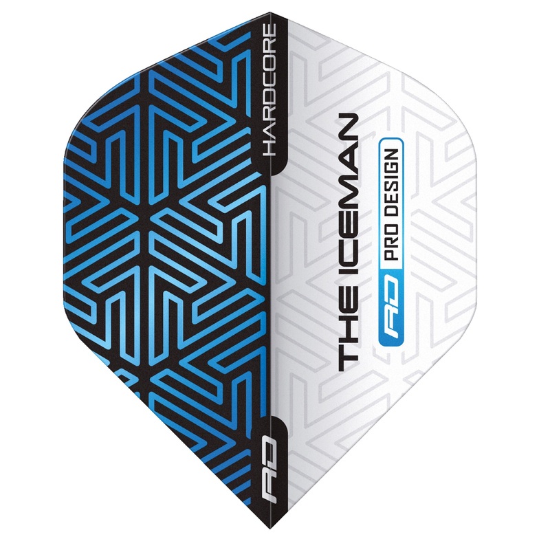 RED DRAGON – Hardcore Premium Metallic Gerwyn Price Blue & White Flights