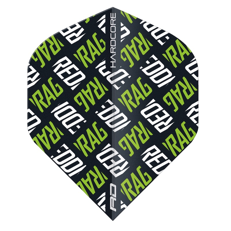 RED DRAGON – Hardcore XT RD Logo Flights – Green