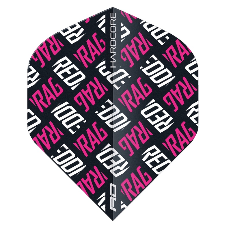 RED DRAGON – Hardcore XT RD Logo Flights – Pink