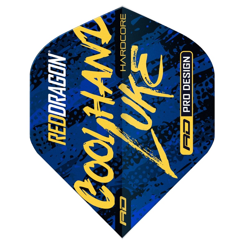 RED DRAGON – Luke Humphries Signature Blue Hardcore Standard Flights