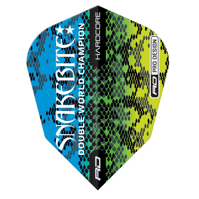RED DRAGON – Peter Wright Snakebite Multi Snakeskin V Standard Flights
