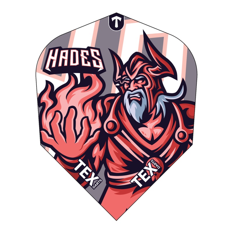 TEX – Hades Dart Flights – Standard Small NO6 Shape